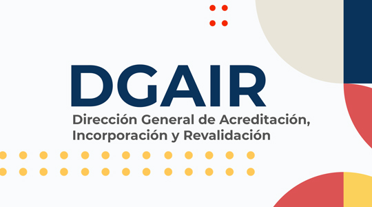 Dirección General de Acreditación, Incorporación y Revalidación 